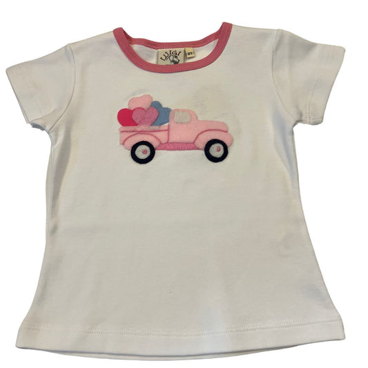 Hearts Pickup Truck T-Shirt