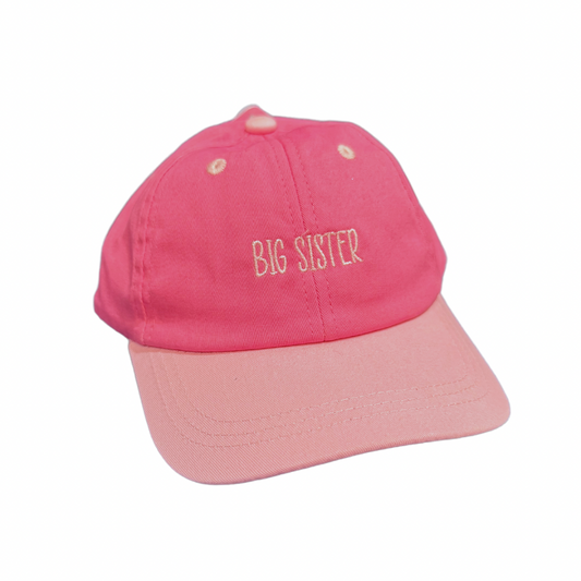 Big Sister Pink Hat