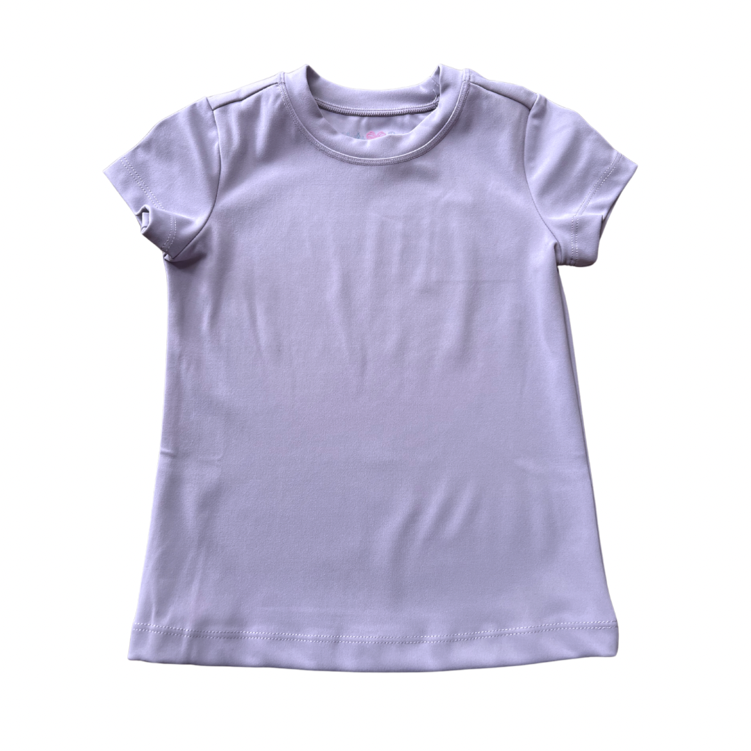 Active Short Sleeve Top - Lavender