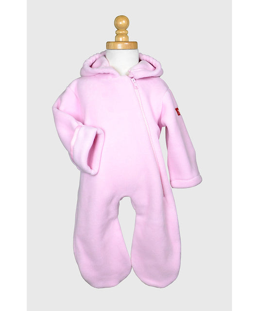Warmplus Fleece Bunting- Light Pink