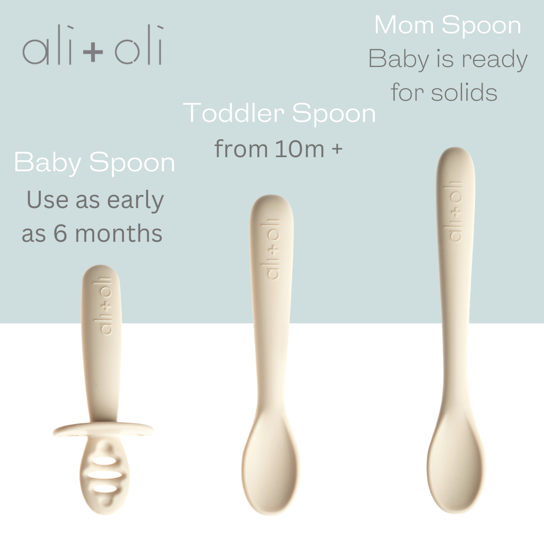 (3-pc) Multi Stage Spoon Set for Baby 6m+