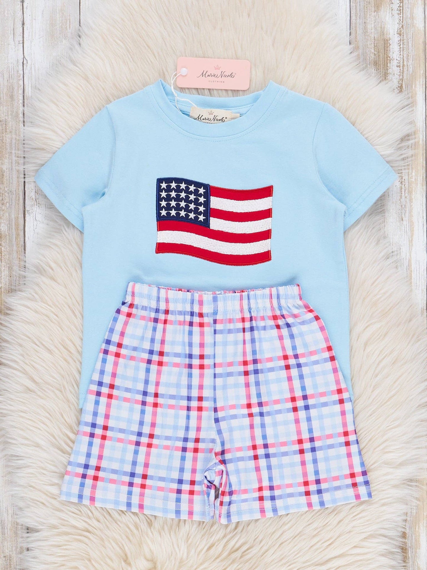 Flag Parade Plaid Outfit