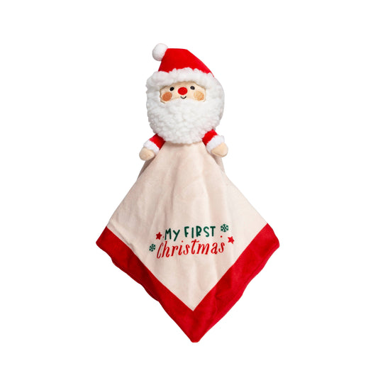 Baby's First Christmas Santa Snuggle Holiday Blanket