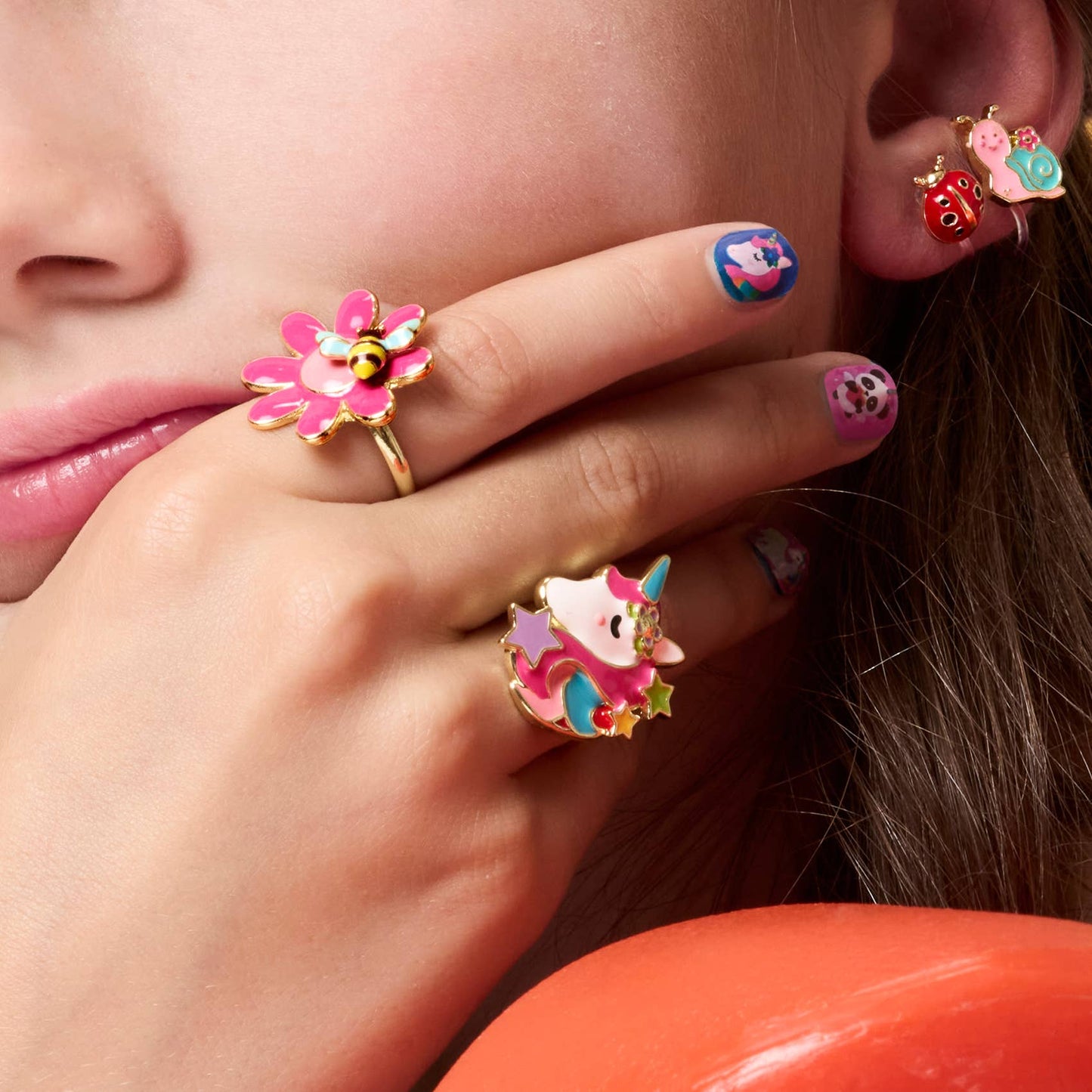 CLIP ON Cutie Earrings | Little Ladybug