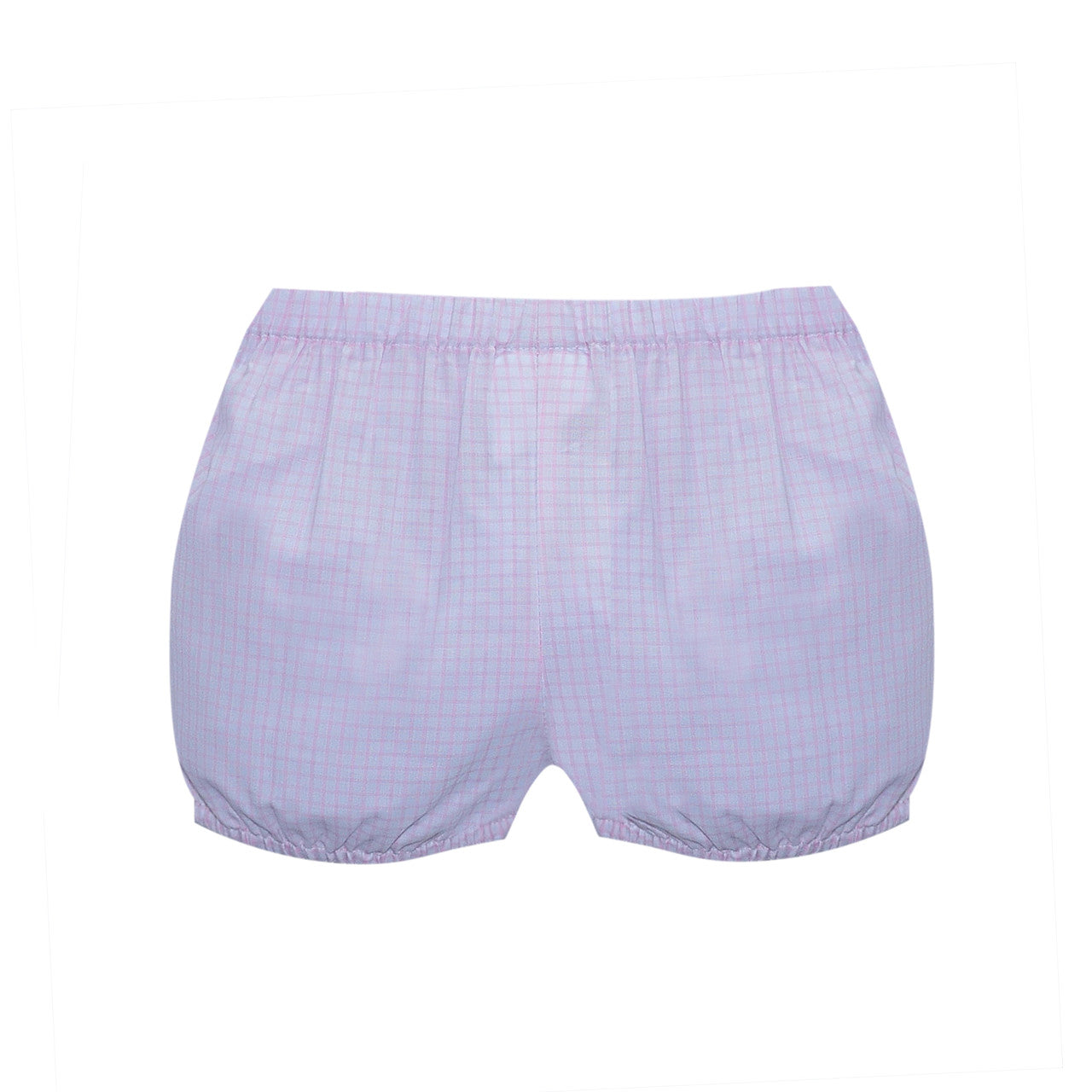 Alexander Square Check Bloomer - Light Pink
