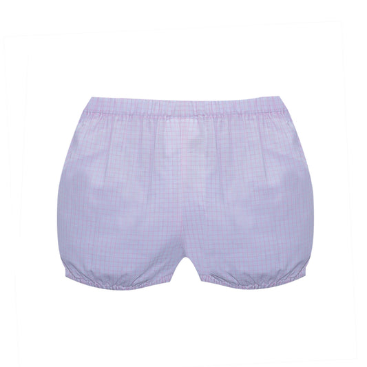 Alexander Square Check Bloomer - Light Pink