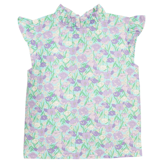 *PRE-ORDER* Angel Sleeve Tinsley Top- Tillies Tulip