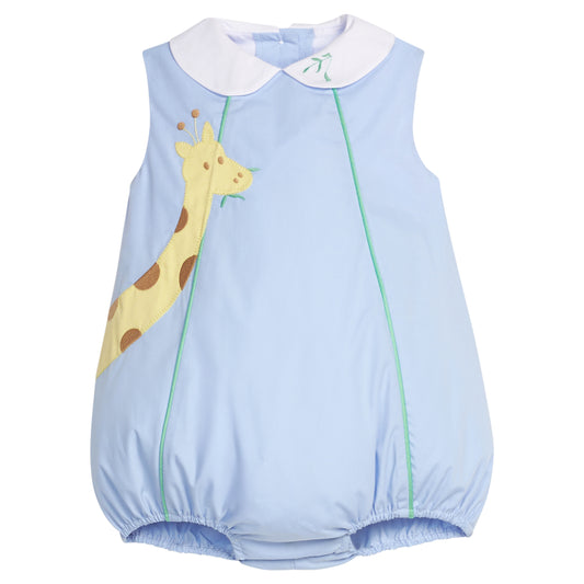 Apron Bubble - Blue Giraffe