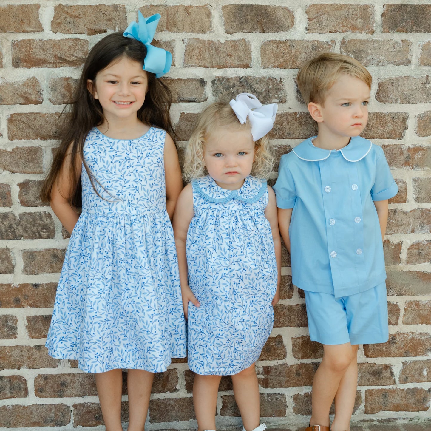 Dressy Short Set - Summer Blue