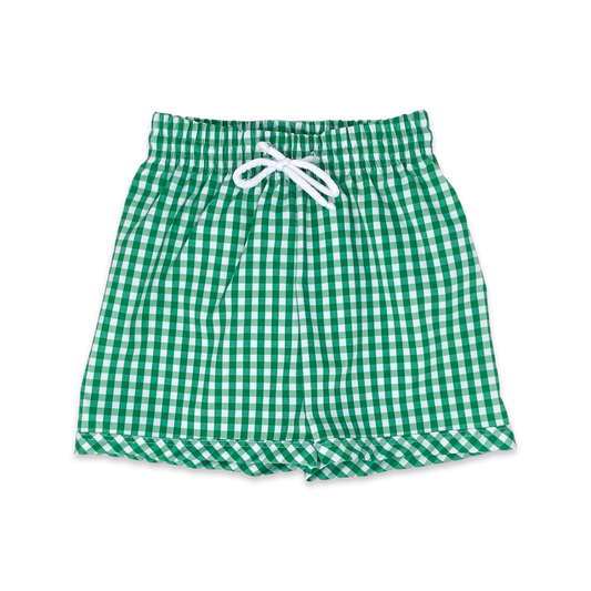 Barnes Bathing Suit - Augusta Green Check