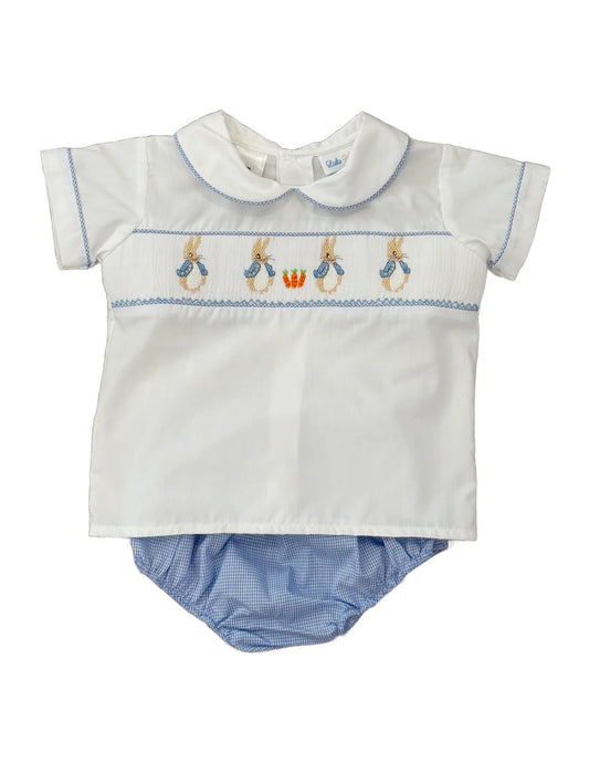 Champ Smocked Bloomer Set - Peter Rabbit
