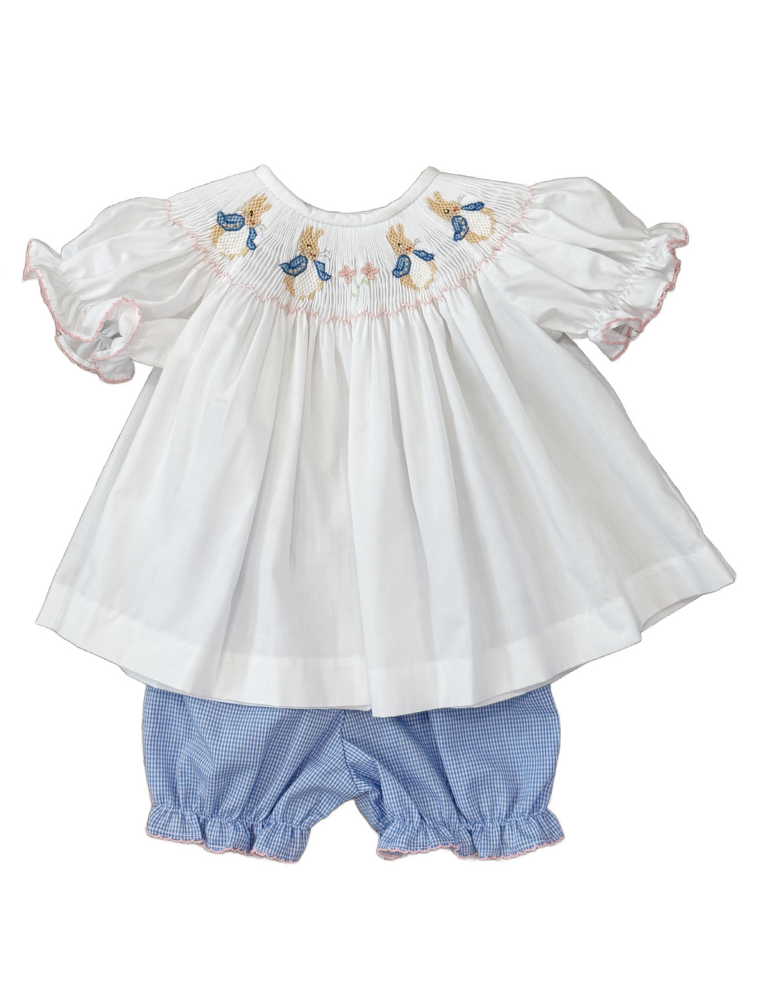 Emma Smocked Bloomer Set - Peter Rabbit