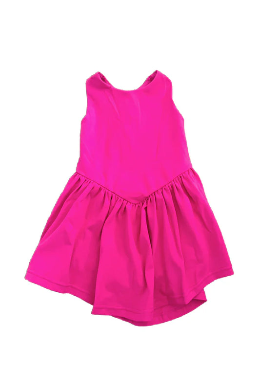 Active Tennis Dress - Fuchsia