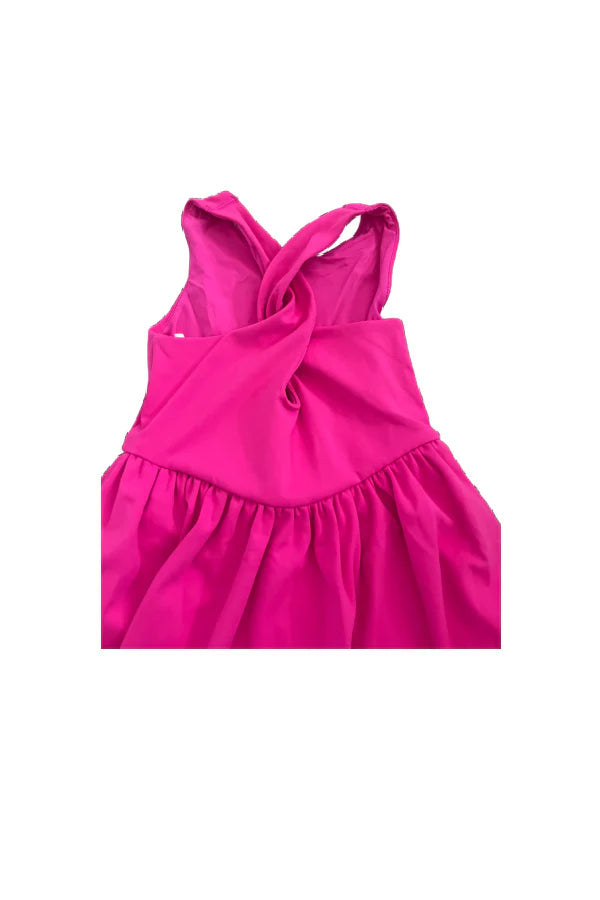 Active Tennis Dress - Fuchsia