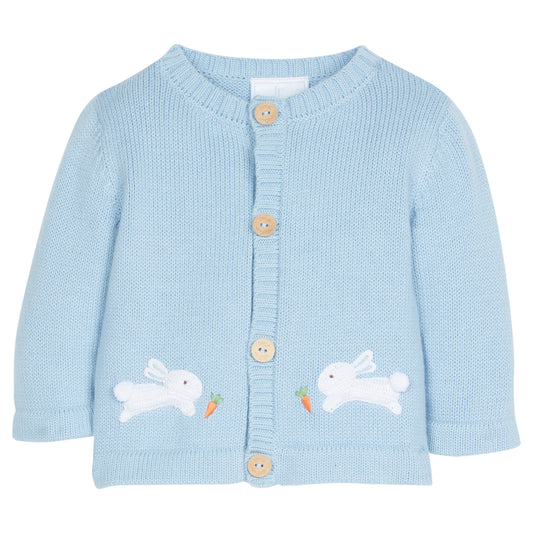 Crochet Sweater - Blue Bunny