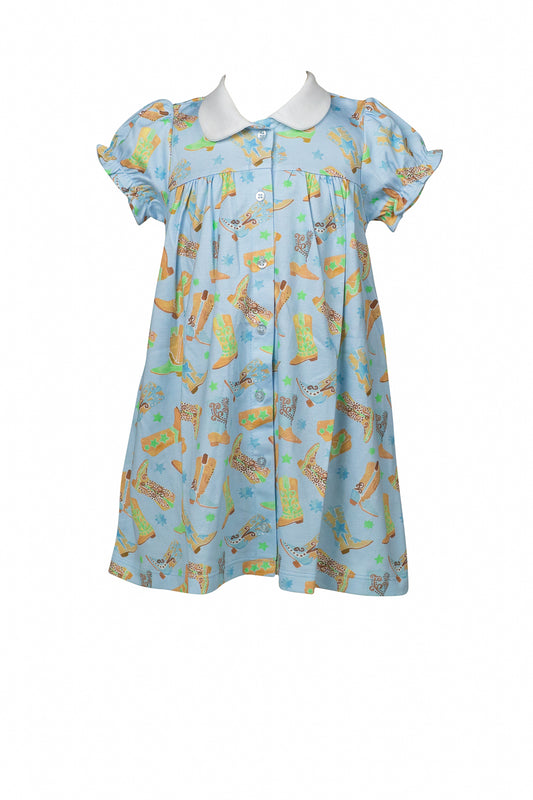 *PRE-ORDER* Boots SS Button Front Dress