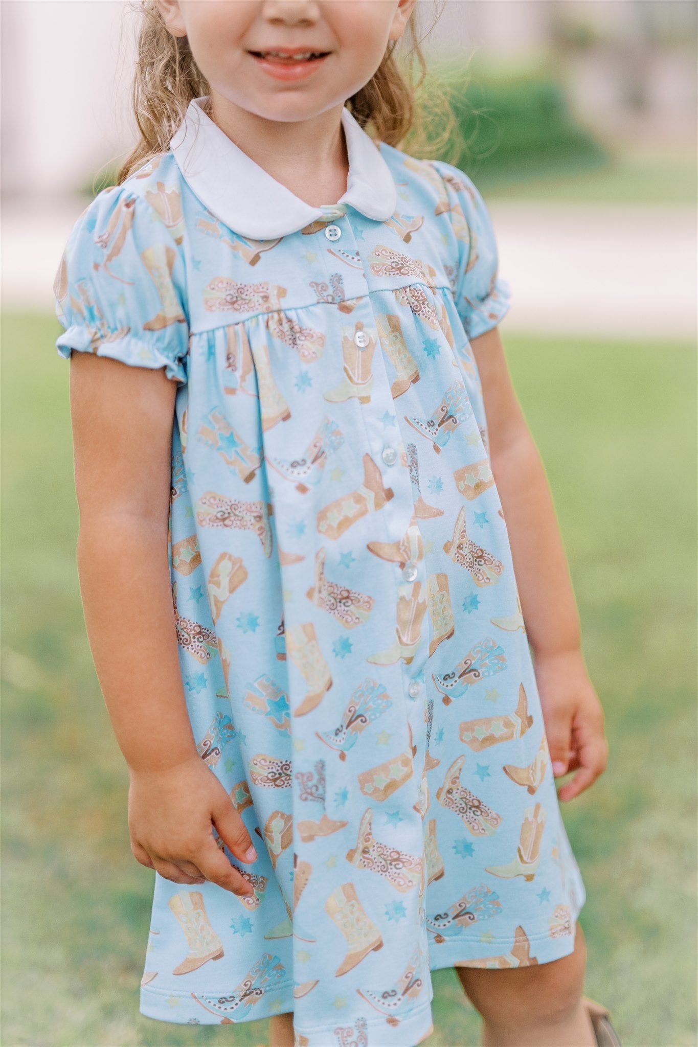 Boots SS Button Front Dress