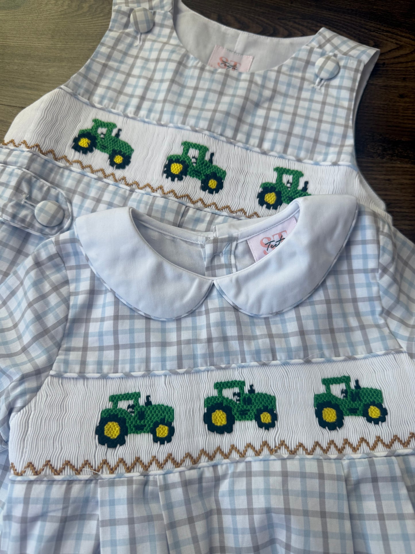 Henry Jon Jon - Smocked Tractor