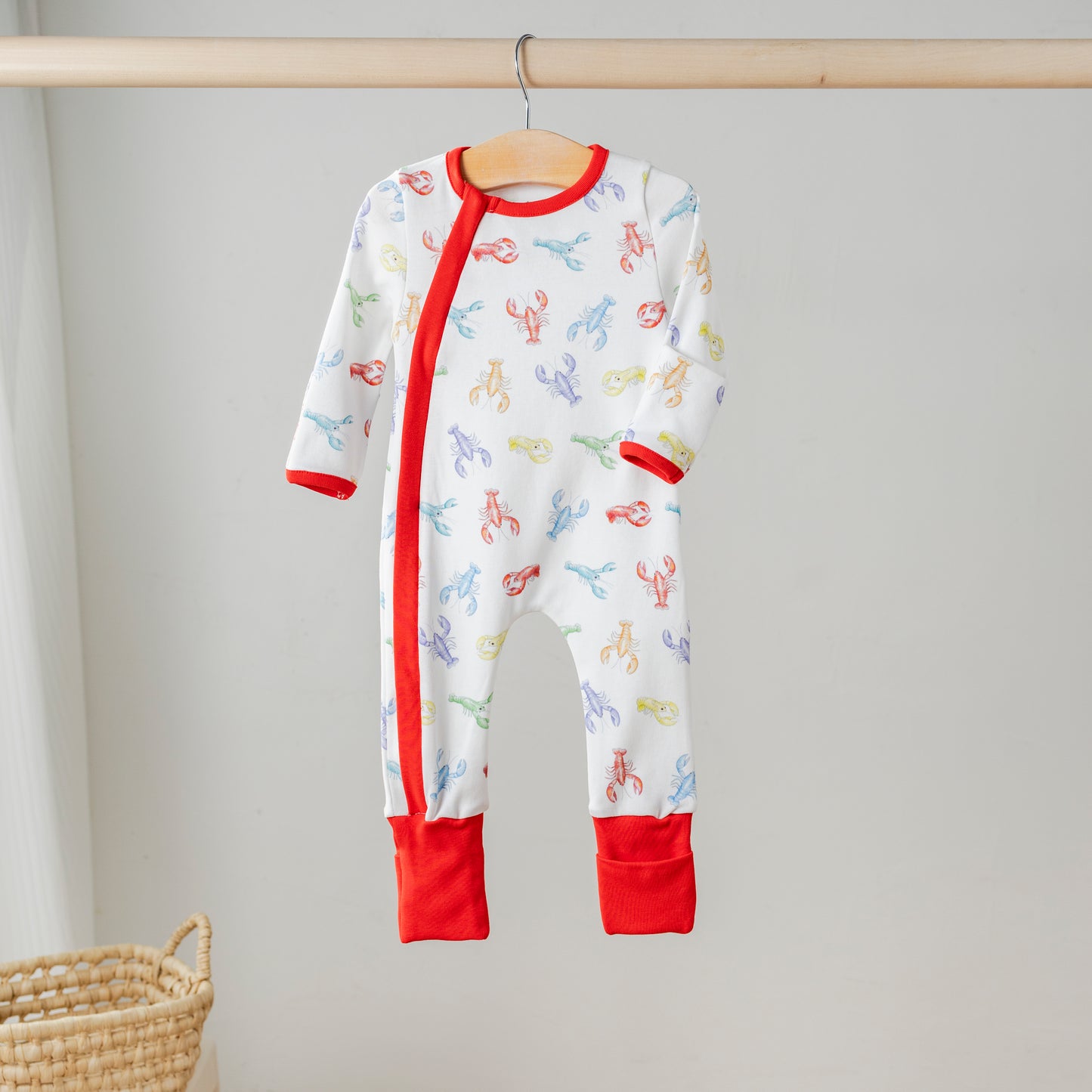 Colorful Claws Zipper Pajama