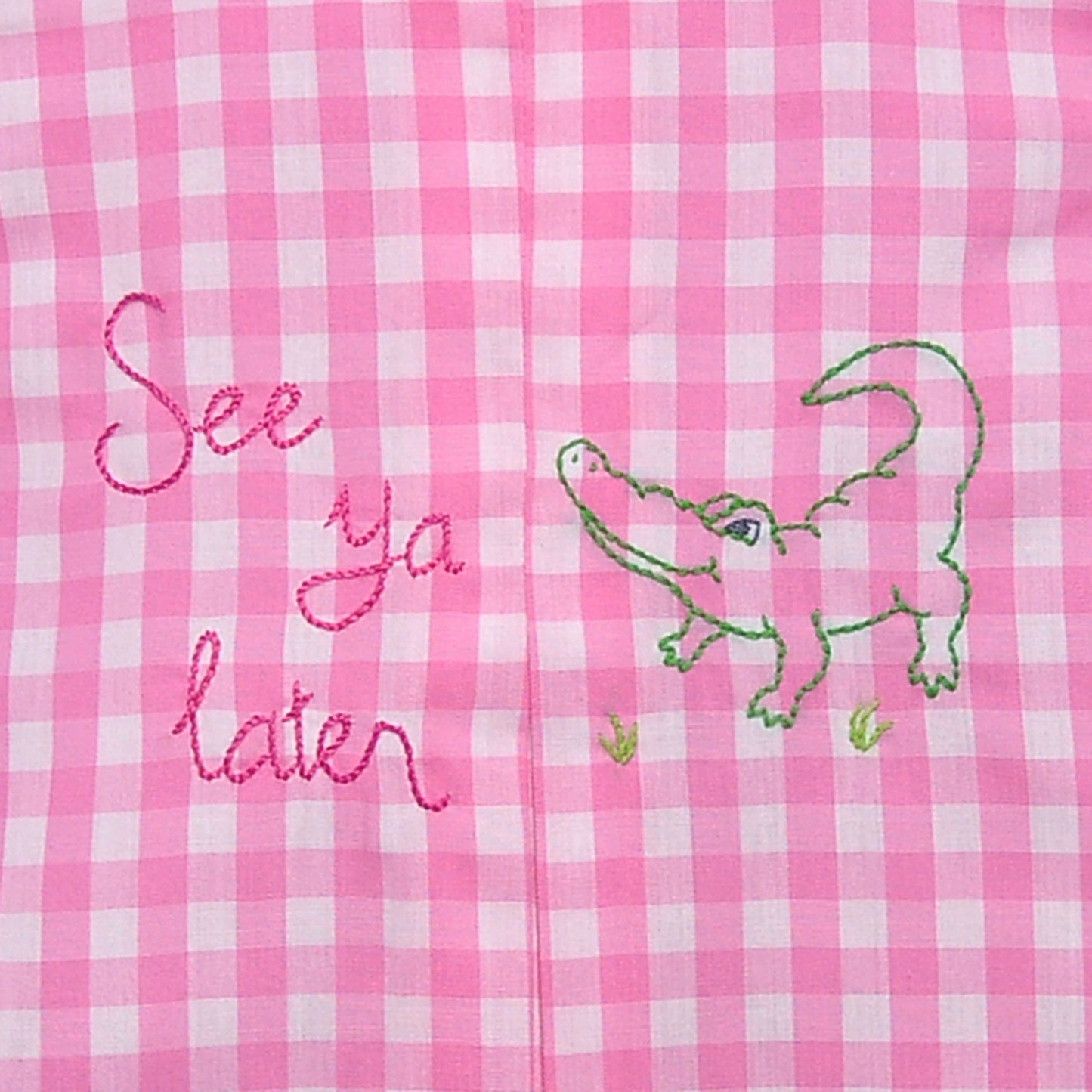 Pink Charlotte Dress - See Ya Later Alligator