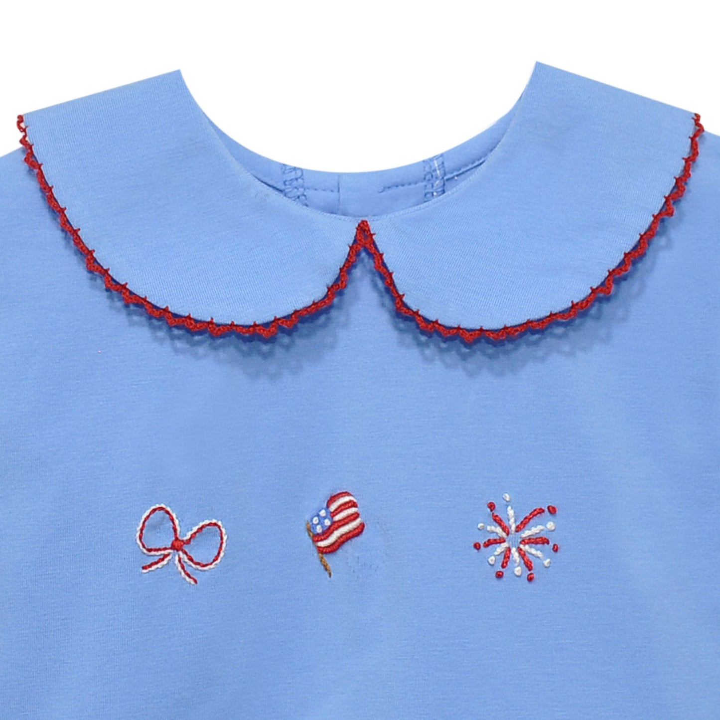 Blue Emma Blouse - The Red, White & Blue