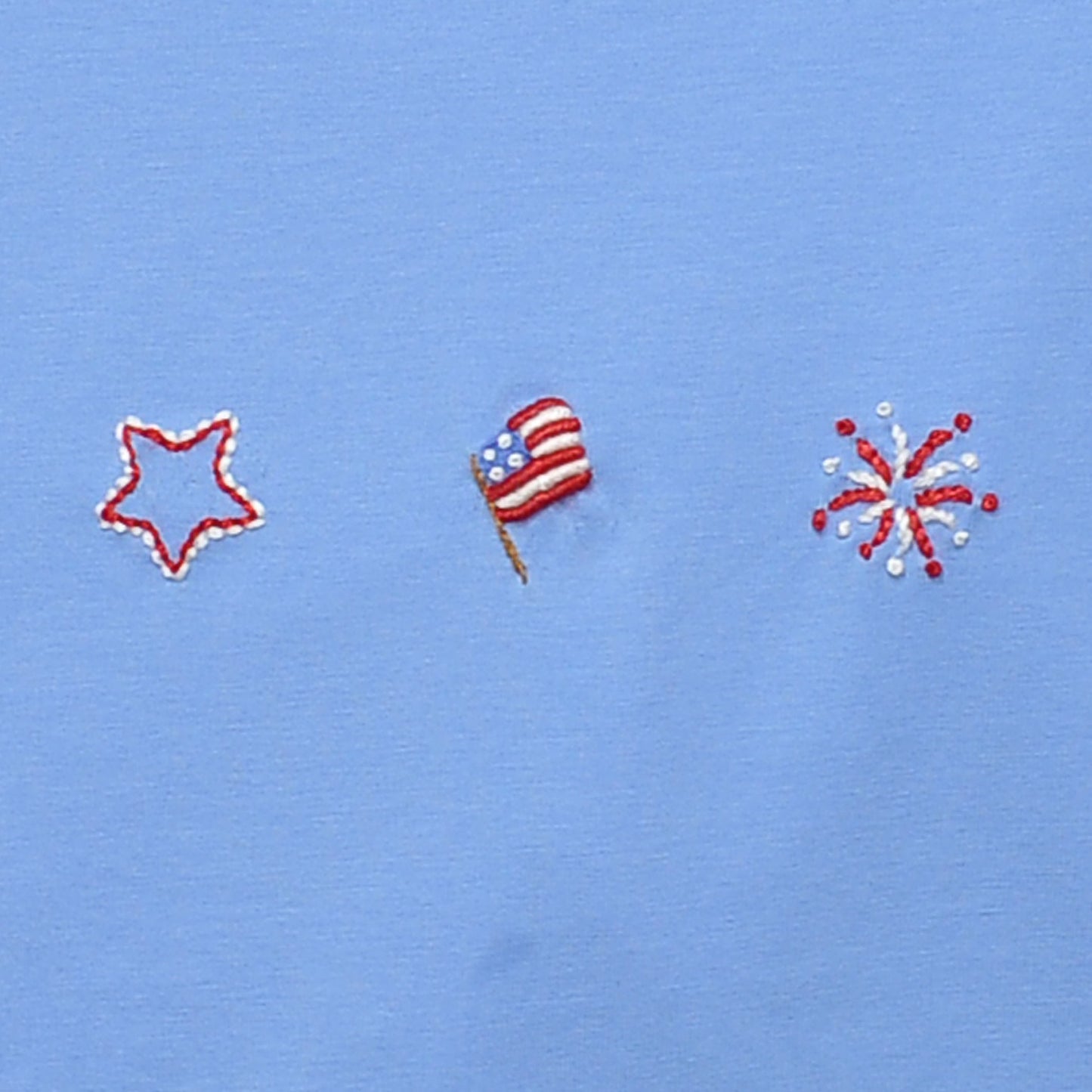 Blue Houston Shirt - The Red, White & Blue