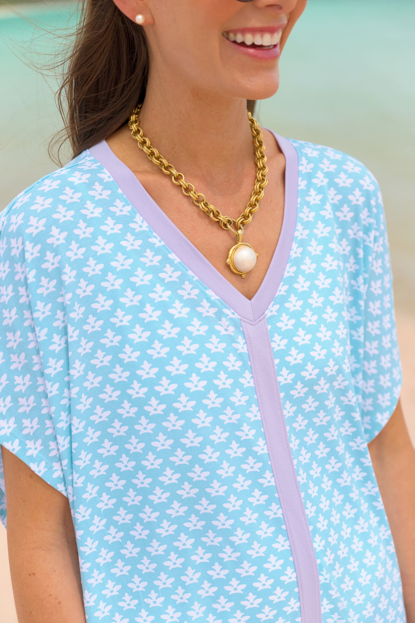 Wholelotta Colada Coverup -Dunmore Doo-Dad/Lauderdale Lavender