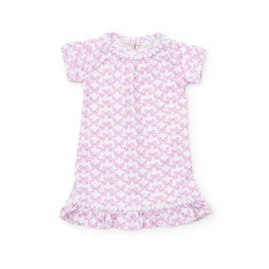 Camden Doll Dress - Pretty Pink Bows
