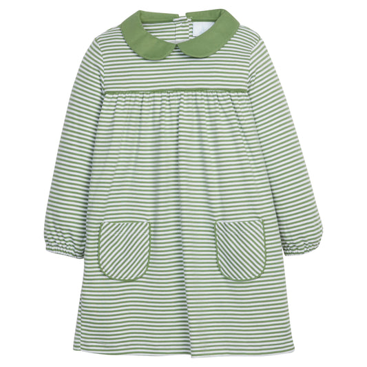 Evelyn Dress - Watercross Stripe