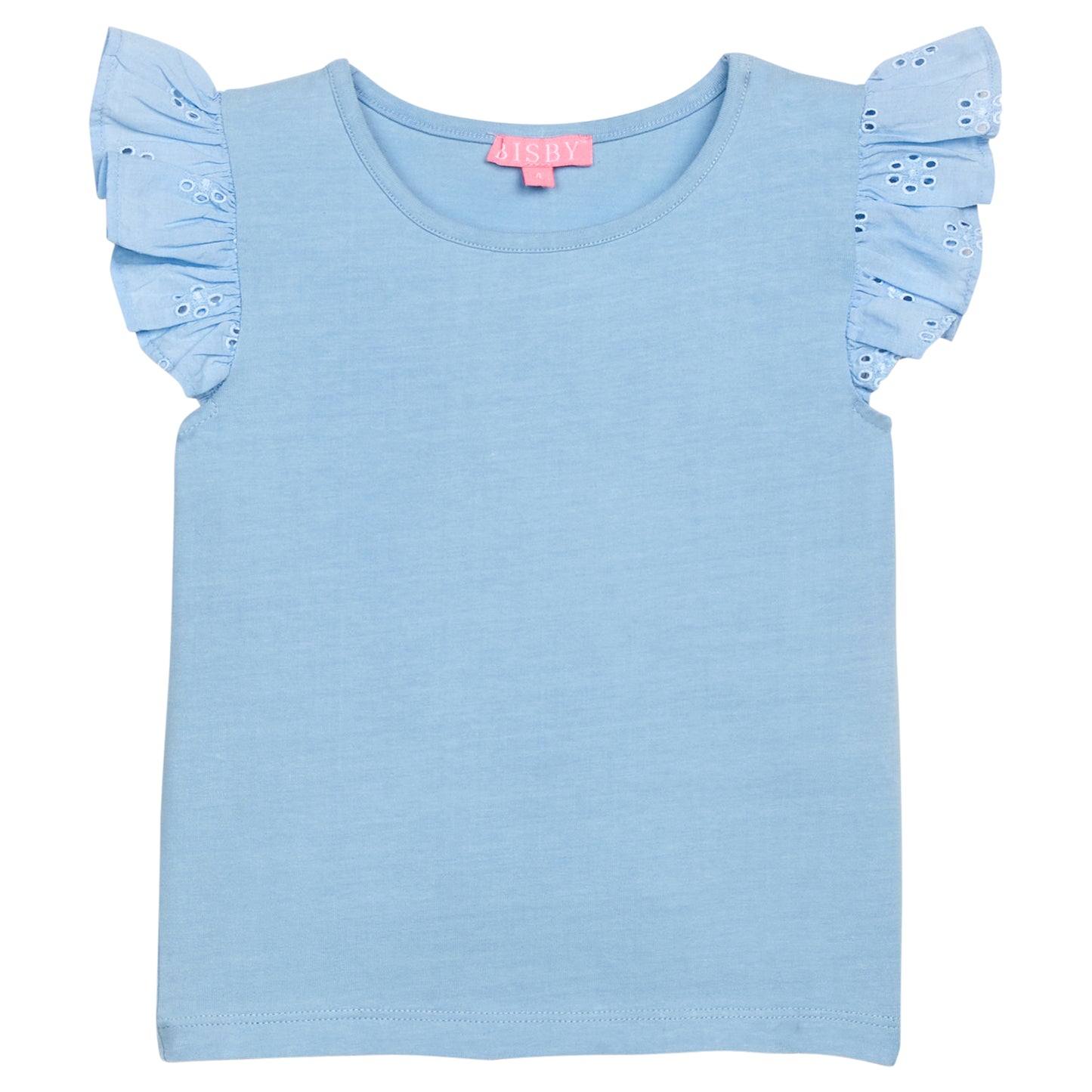 Eyelet Tank - Light Blue