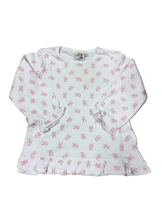 LS Ballet Ruffle Top