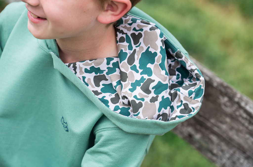Boys Spinnerbait Sweatshirt - Frosty Spruce