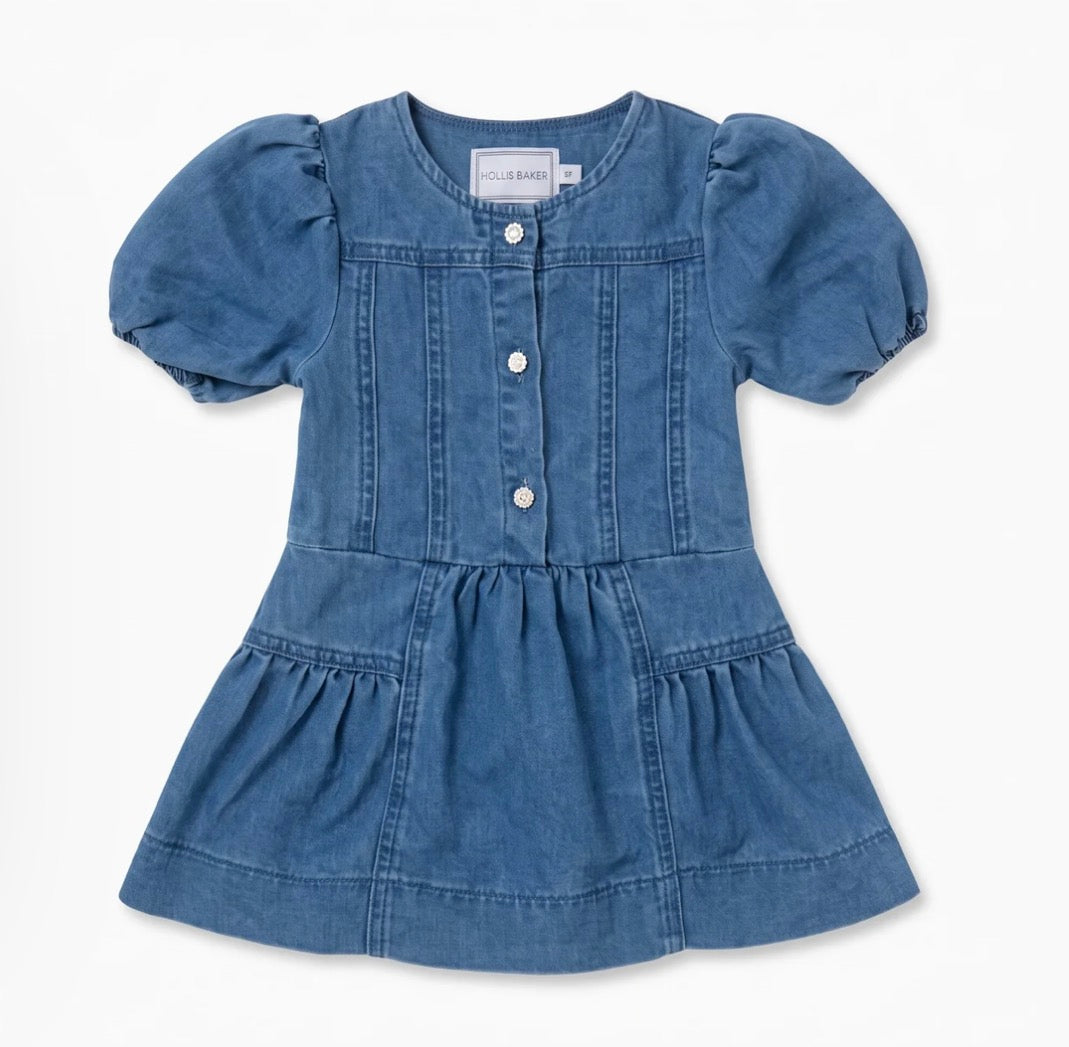 Brynn Dress- Denim