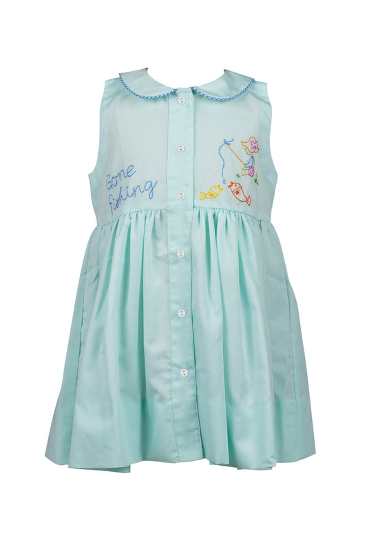 *PRE-ORDER* Gone Fishing Dress