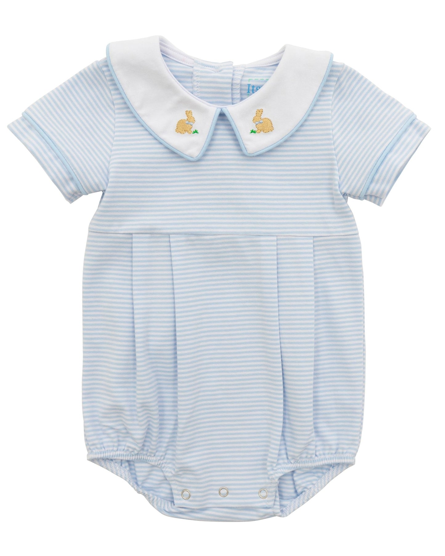 Blue Stripe Bunny Bubble