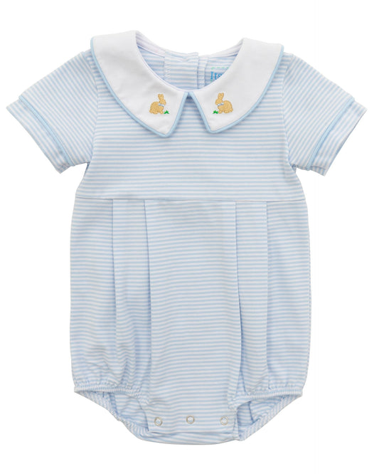 Blue Stripe Bunny Bubble