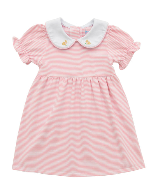 Pink Stripe Bunny Dress