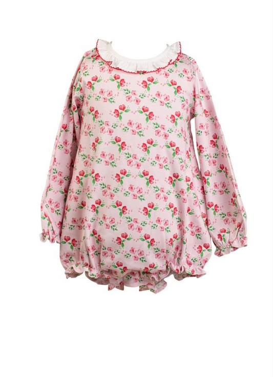 *PRE-ORDER* Zinnia Blooms- LS Girl Bubble
