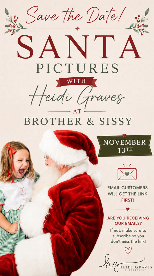 Santa Mini's With Heidi Graves