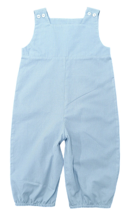 *PRE-ORDER* James Longall - Blue Gingham Woven