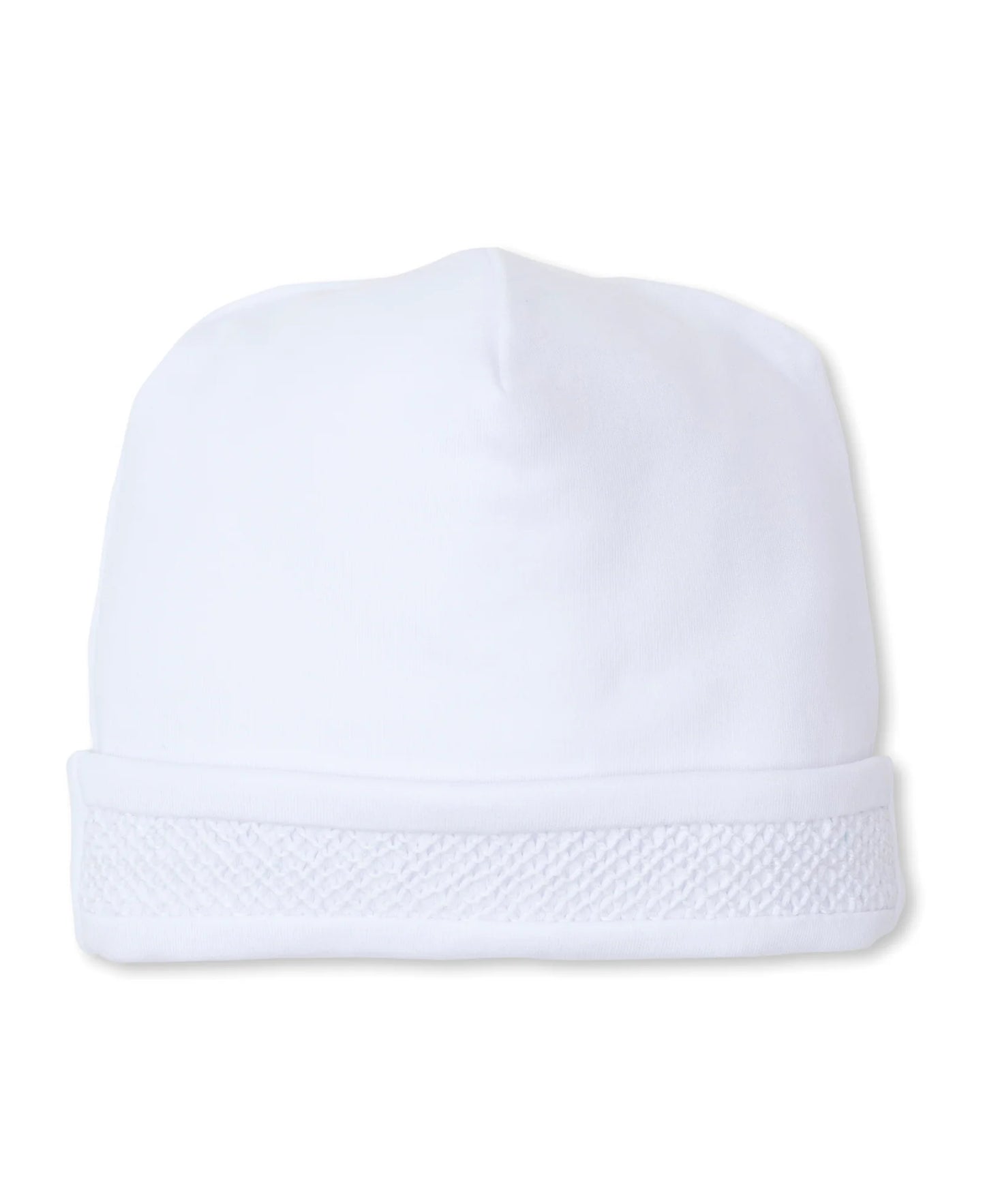 Hand Smocked White Hat