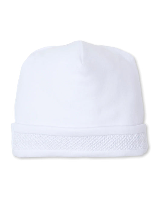 Hand Smocked White Hat