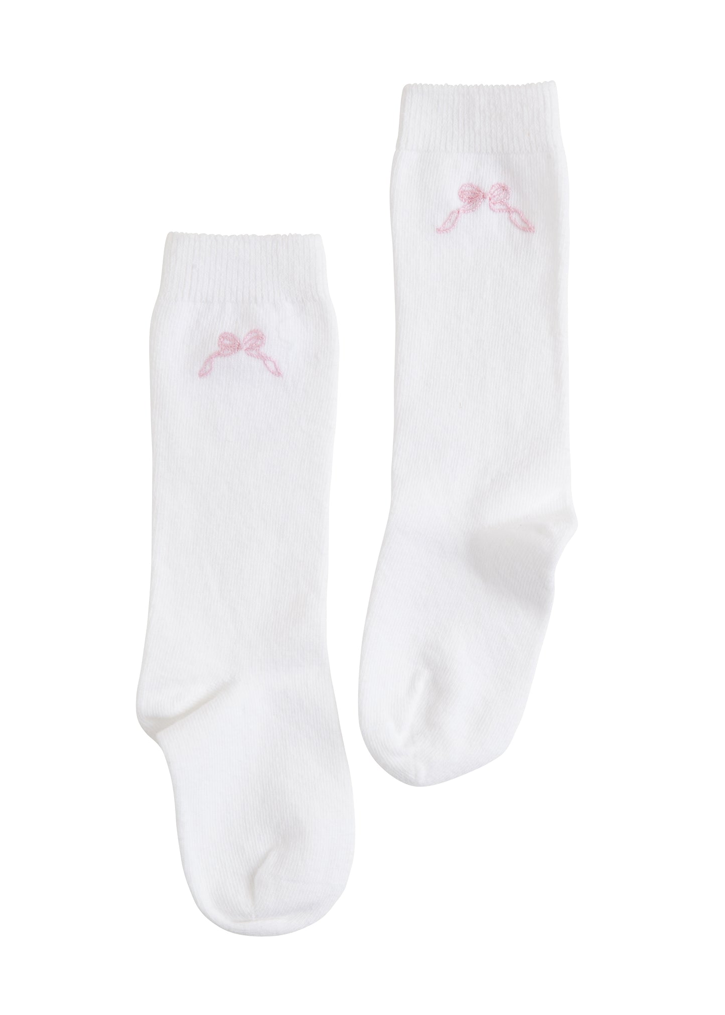 Knee High Socks - Pink Bow