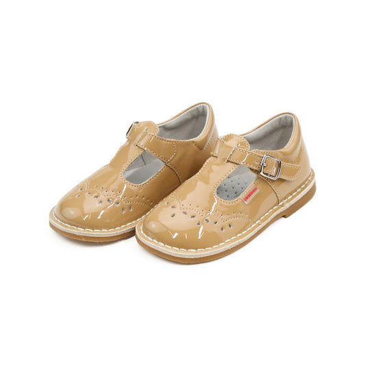 Ruthie Stitched Mary Jane - Patent Toffee