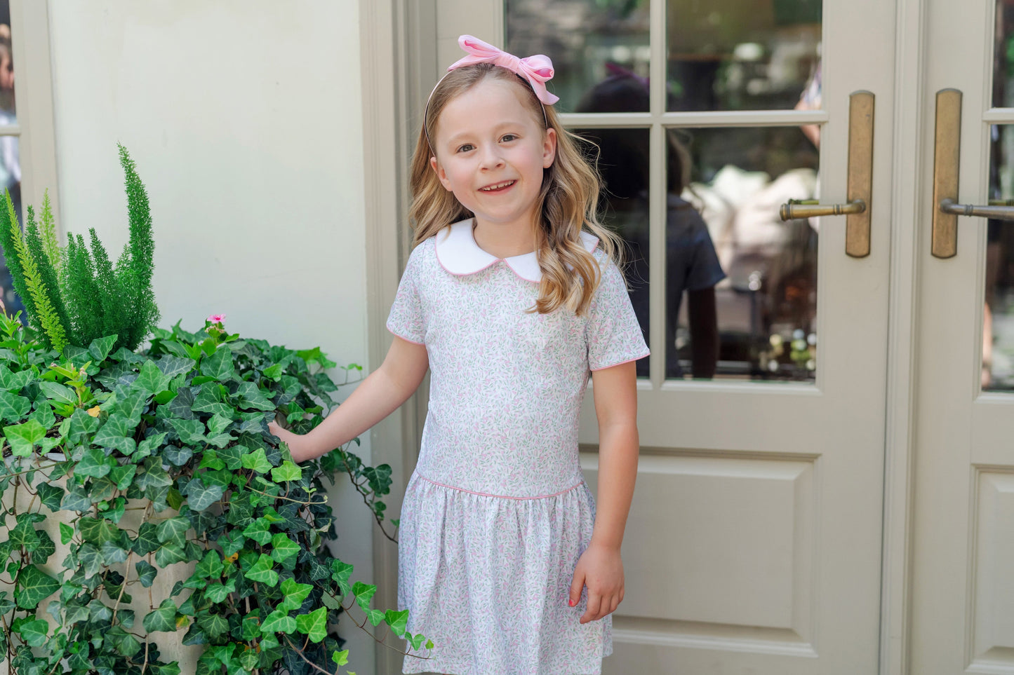 Libby Girls' Dress - Garden Soiree