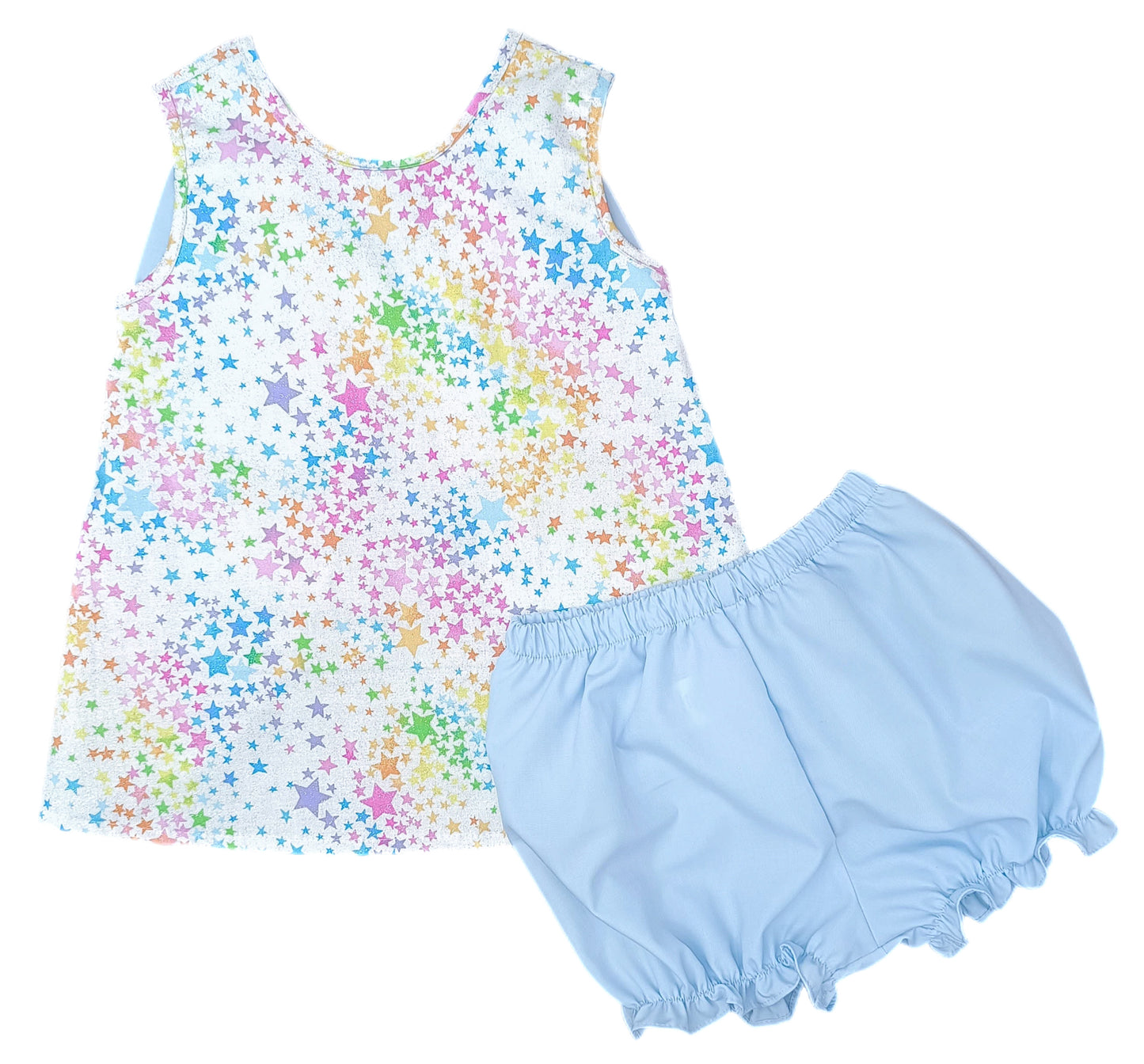 Lottie Bloomer Set - Glitter Stars
