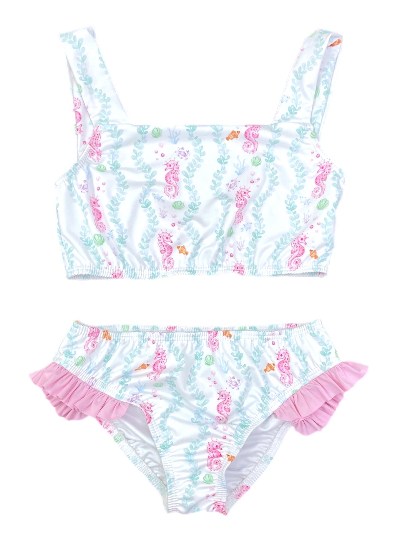 *PRE-ORDER* Lottie Two Piece Swim - Seahorse