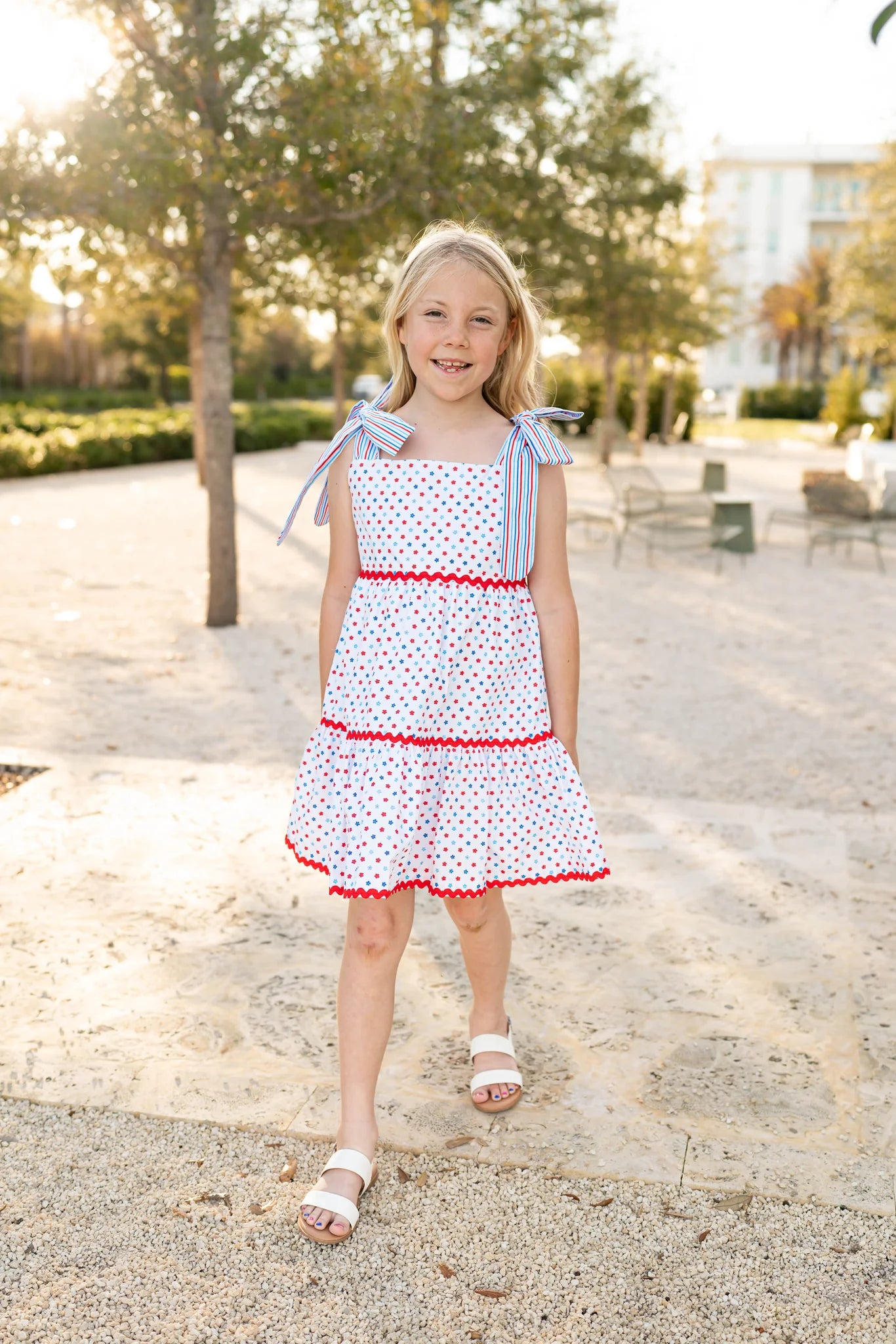 Amelia Sundress, Dilworth Liberty Daisies
