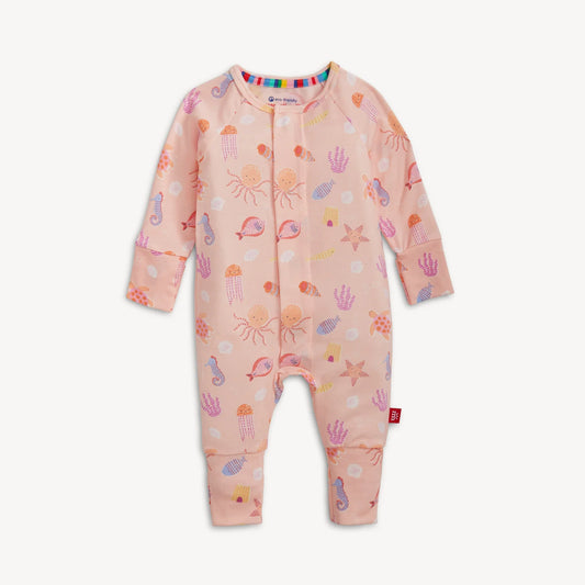 Magnetic Convertible Coverall - Deep Chic Pink
