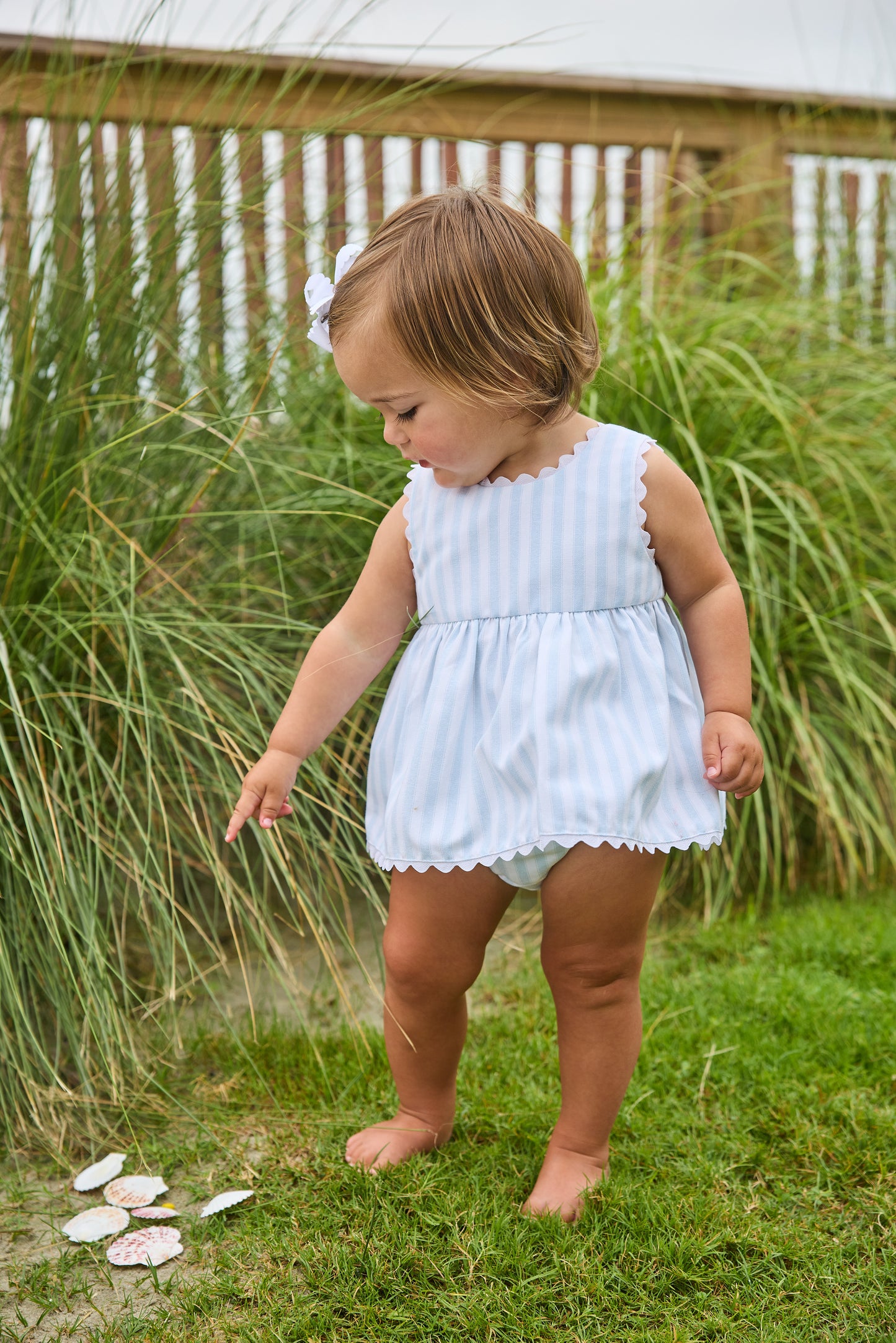 Mary Dee Diaper Set- Savannah Stripe